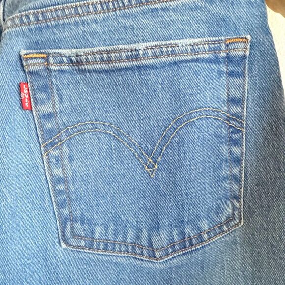 Levi's 501s Skinny Jeans with Button Fly in Light Blue size W30 L28 - Picture 10 of 12